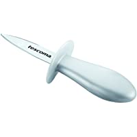 Tescoma Cuchillo Abre-Ostras Presto Seafood- Acero Inoxidable- Blanco Perla